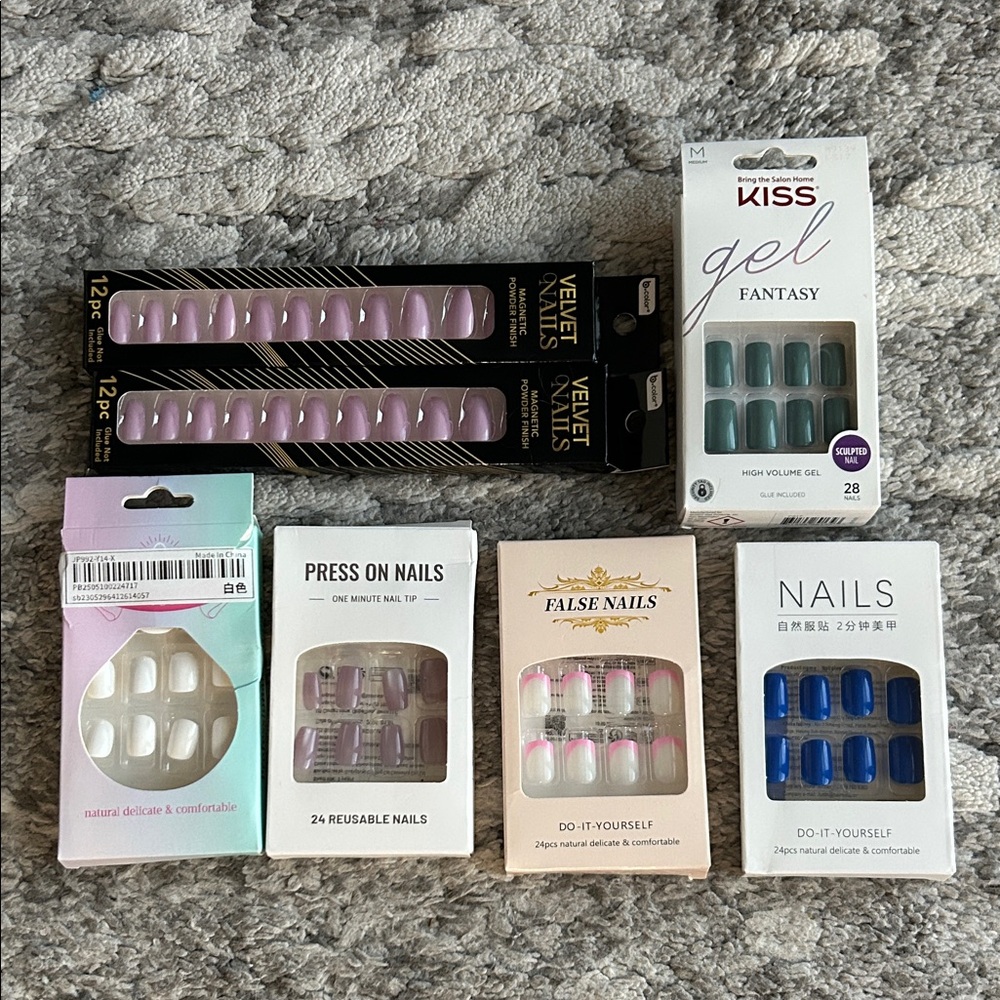 Assorted Press-On Nail Sets